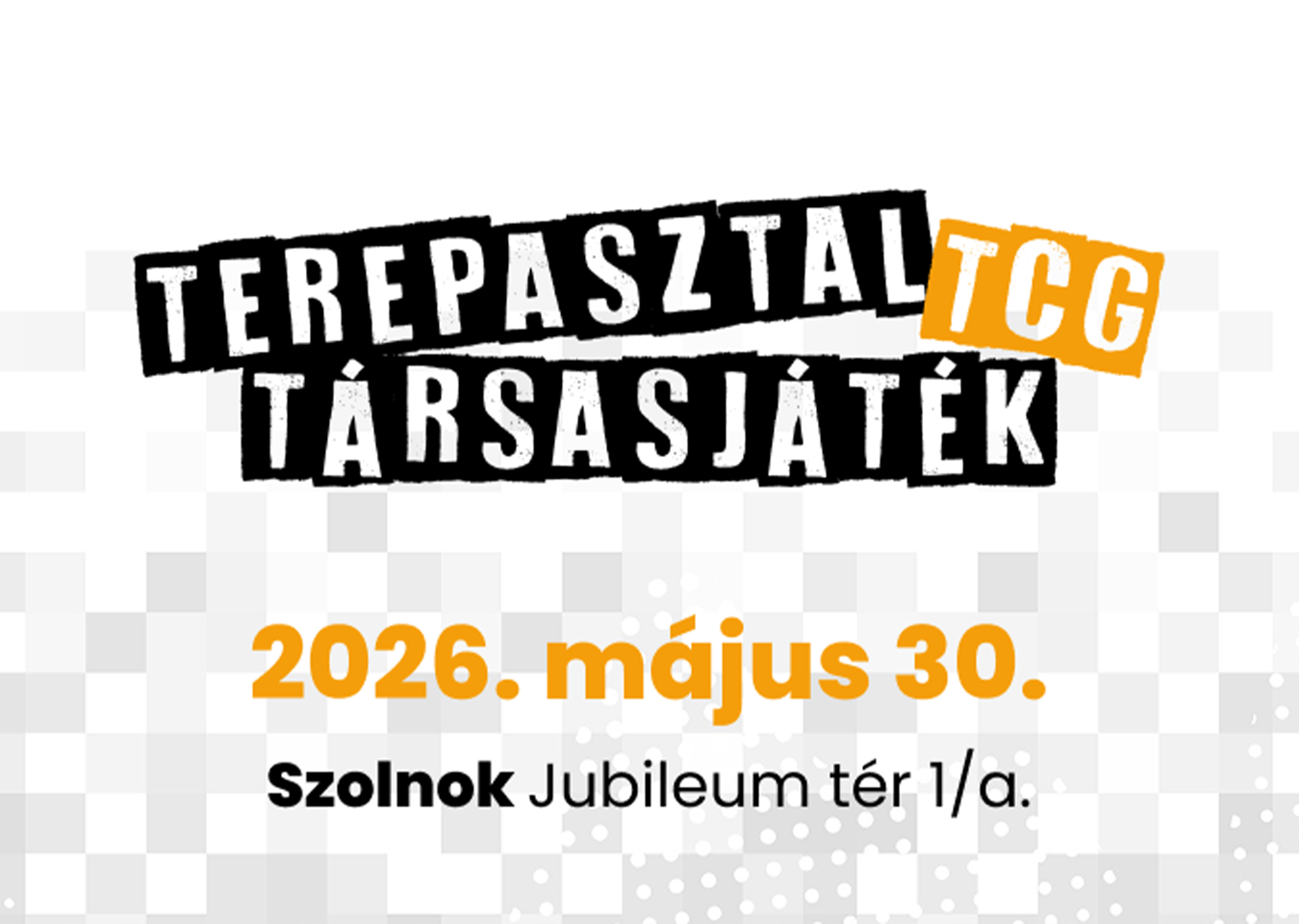 Szolnoki Társasjáték Nap Banner