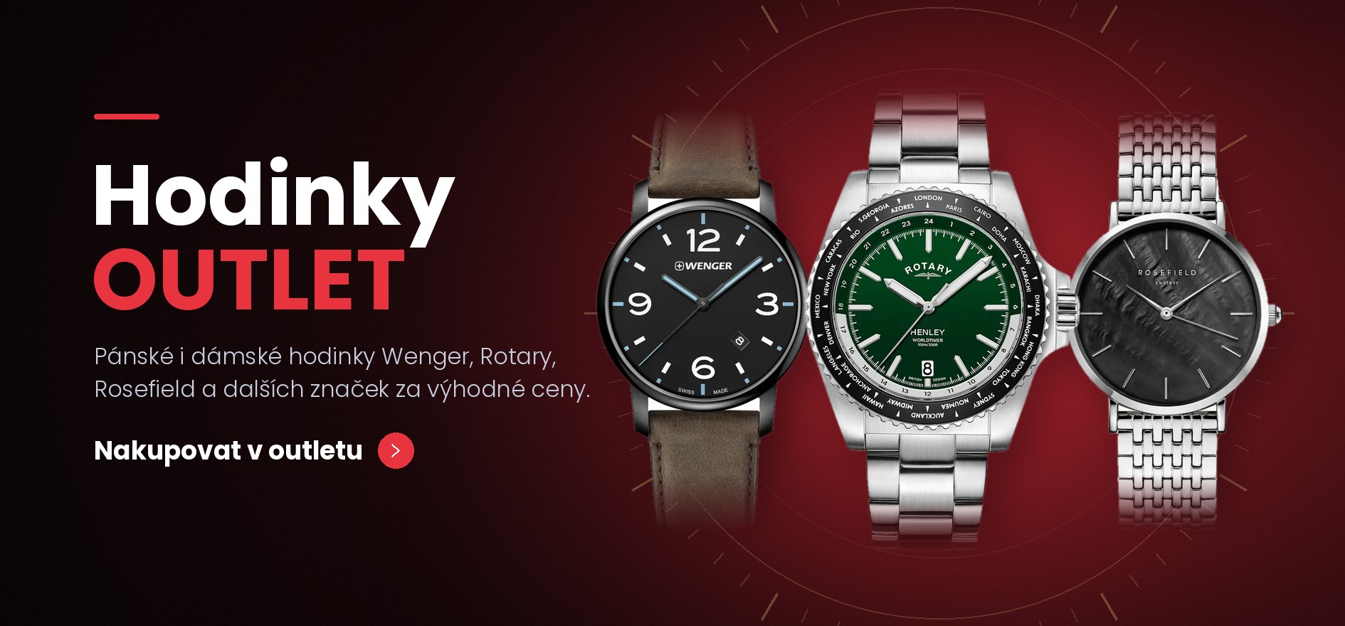 Hodinky OUTLET za super ceny