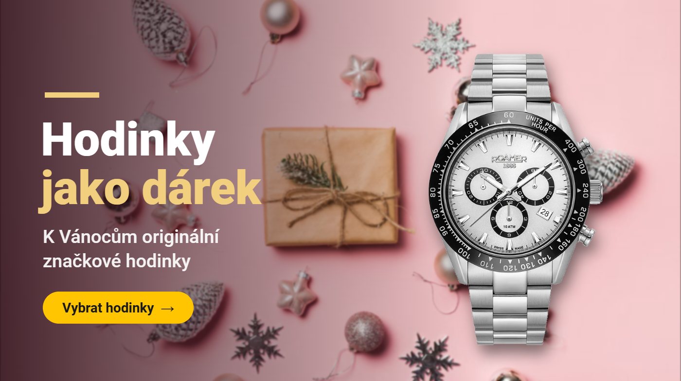 Hodinky jako dárek k Vánocům