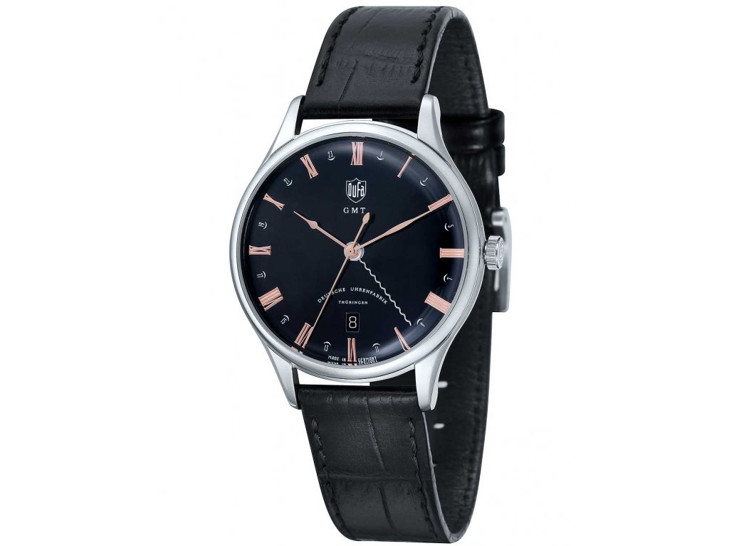 Pánské hodinky DuFa DF-9006-01 Weimar GMT