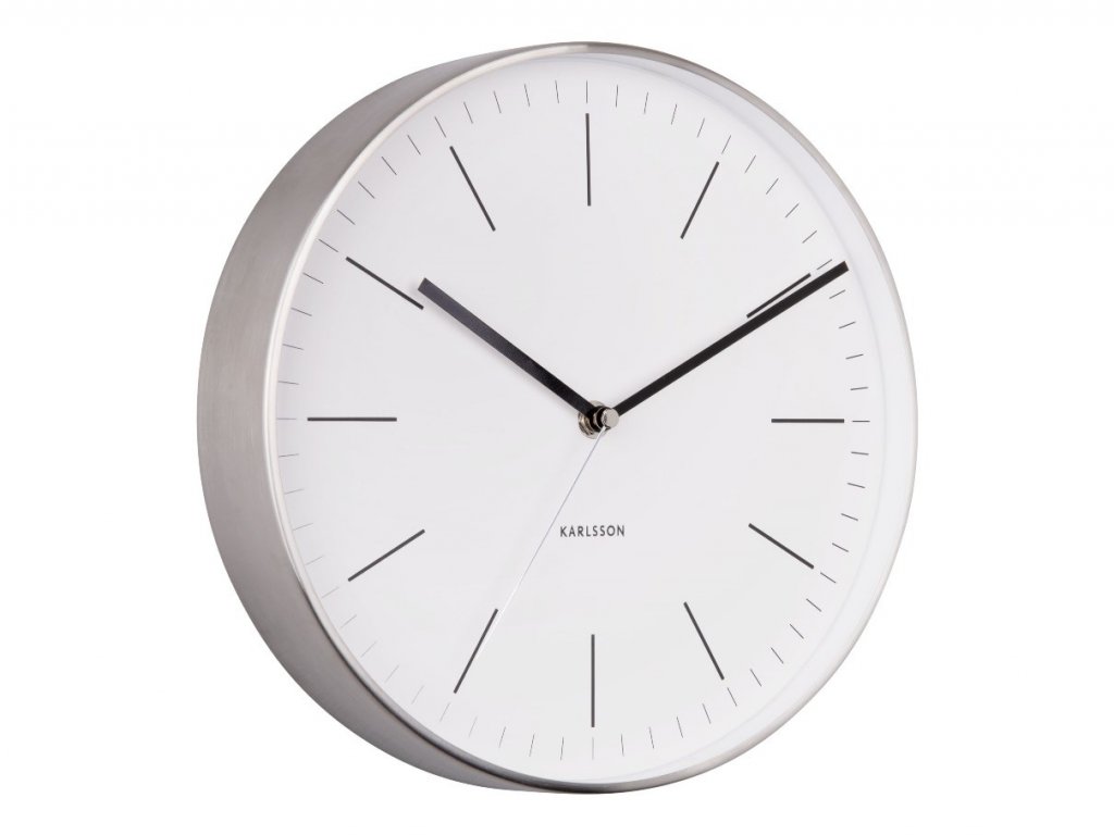 Designové nástěnné hodiny 5732WH Karlsson 28cm