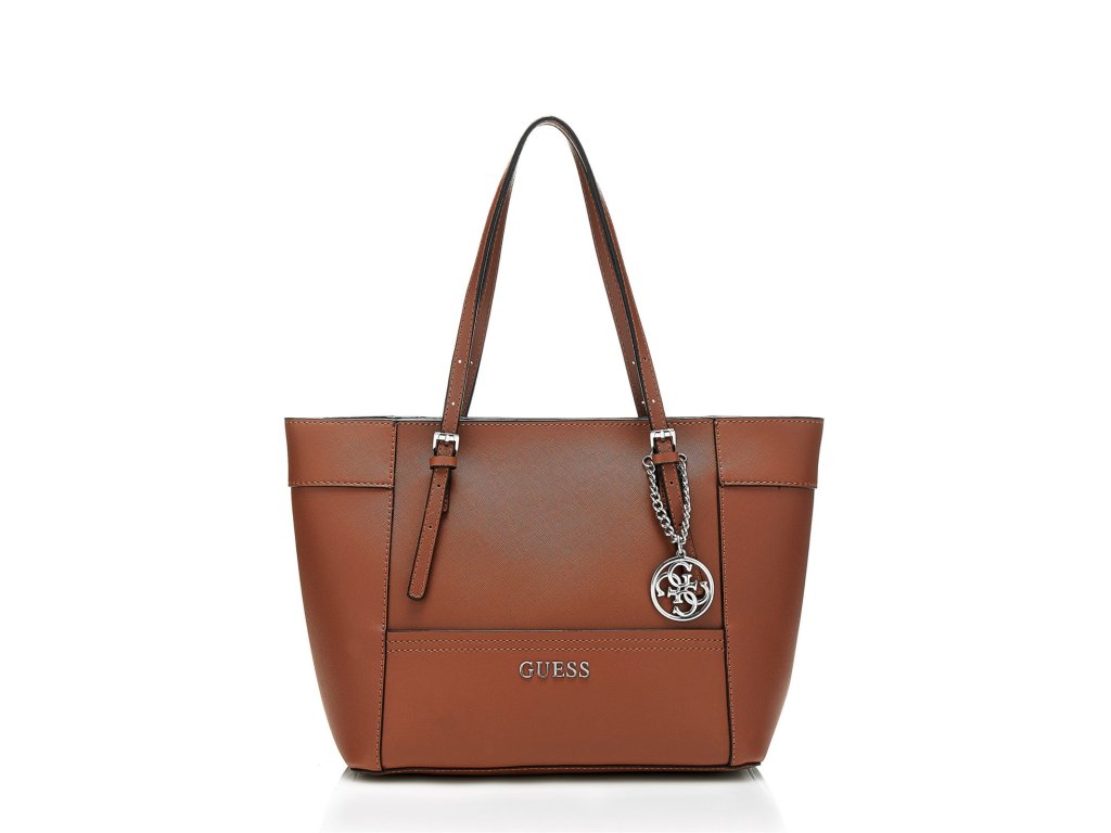 Guess Delaney Small Shopper Brown