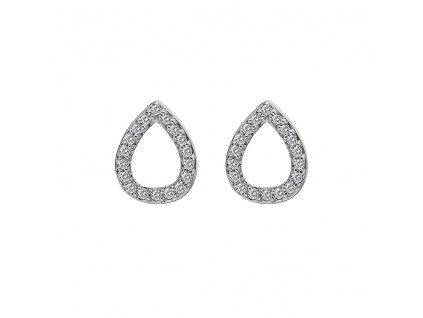 Stříbrné náušnice Hot Diamonds Teardrop Micro Bliss DE555
