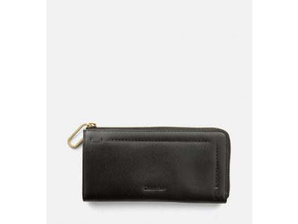 Large Leather Zip Around Wallet