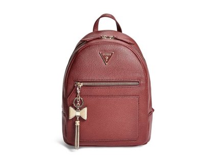 TEYANNA LOGO BACKPACK vínová