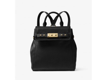 Addison Small Pebbled Leather Backpack