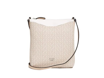 KABELKA GUESS DIEM LARGE LOGO CROSSBODY BÉŽOVÁ