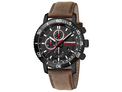 Pánské hodinky Wenger 01.1843.107 Roadster Black Night