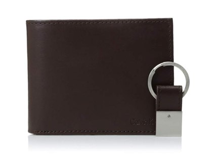 CALVIN KLEIN BOOKFOLD hnědá0