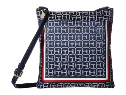 Tommy Hilfiger Carmen North South Crossbody modrá