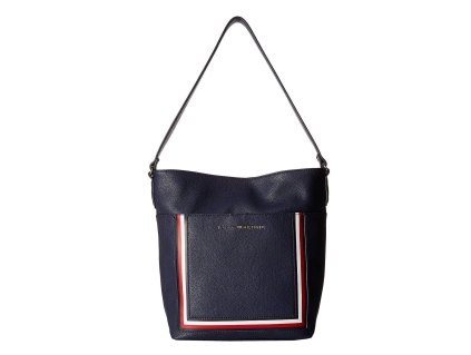 TOMMY HILFIGER CARMEN HOBO modrá