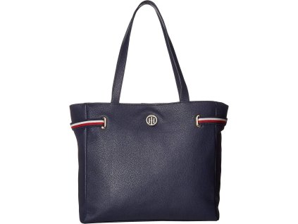 TOMMY HILFIGER SANFORD TOTE modrá