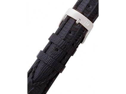 Řemínek na hodinky Morellato A01U0856041019CR16 černá ještěrka 16mm
