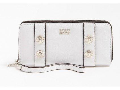 ZAYA METAL DETAIL WALLET bílá