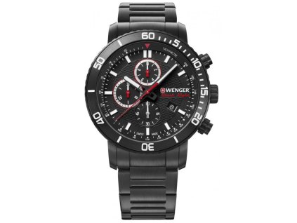 Pánské hodinky Wenger 01.1843.110 Roadster Black Night