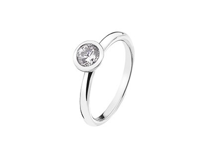 Stříbrný prsten Hot Diamonds Emozioni Scintilla Clear Innocence