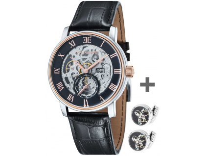 Pánské hodinky Thomas Earnshaw ES-8041-04-Set-Cufflinks + manžetové knoflíčky