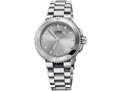 Dámské hodinky Oris 0173376524141-0781801P Aquis