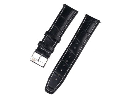 Řemínek na hodinky Rothenschild černý 22mm
