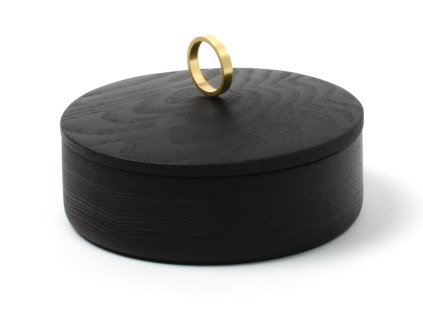 Luxusní šperkovnice Azahar Secret S Ring Ash 10cm