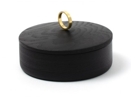 Luxusní šperkovnice Azahar Secret M Ring Ash 14cm