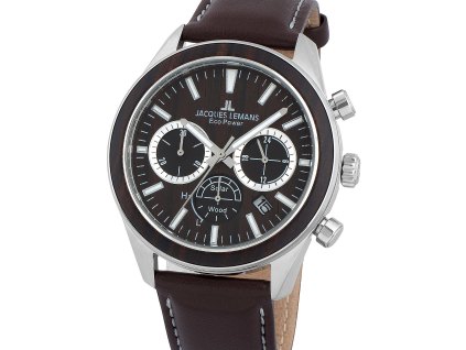Pánské hodinky Jacques Lemans 1-2115C Eco Power Wood