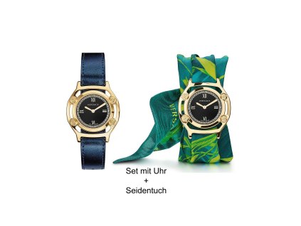Dámské hodinky Versace VEVF00820 Medusa SET s hedvábným řemínkem