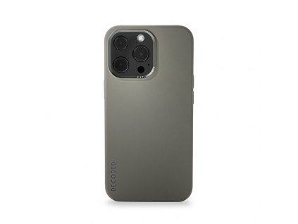 Decoded Silicone BackCover, olive - iPhone 13 Pro