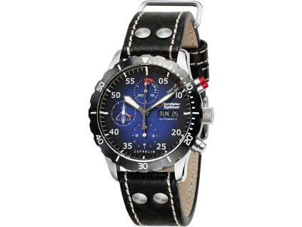 zeppelin 7218 3 eurofighter typhoon automatik limited herrenuhr 002