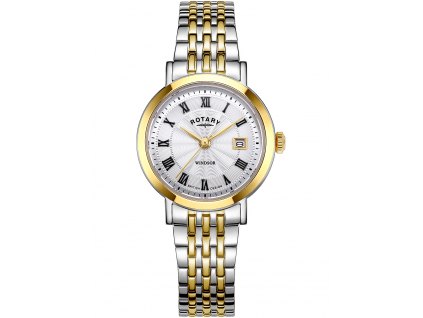 Dámské hodinky Rotary LB05421/01 Windsor Ladies Watch 27mm 5ATM