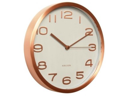 Designové nástěnné hodiny KA5578WH Karlsson 29cm 2. jakost