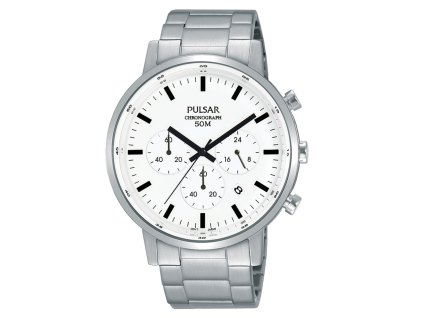 Pánské hodinky Pulsar PT3883X1 Chronograph 42mm 5 ATM