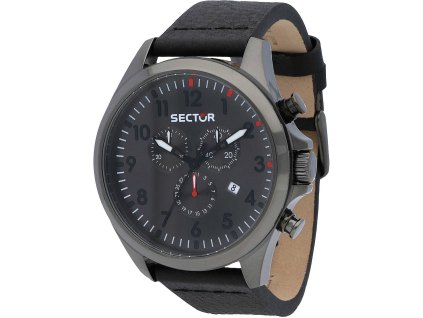 Pánské hodinky Sector R3271690026 series 180 chronograph 46mm 10ATM