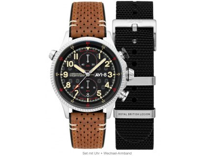 Pánské hodinky AVI-8 AV-4080-RBL01 Hunter Duke Limited Edition