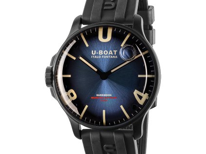 Pánské hodinky U-Boat 8700/B Darkmoon Blue IPB Soleil