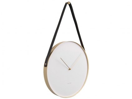 Designové nástěnné hodiny 5767WH Karlsson 34cm