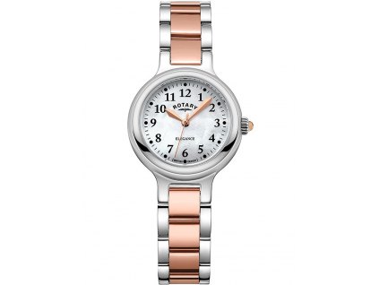 Dámské hodinky Rotary LB05137/41 Elegance Ladies Watch 28mm 3ATM