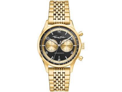 Pánské hodinky Thomas Sabo WA0376-264-203 Rebel at Heart Chronograph Mens Watch 40mm 3ATM