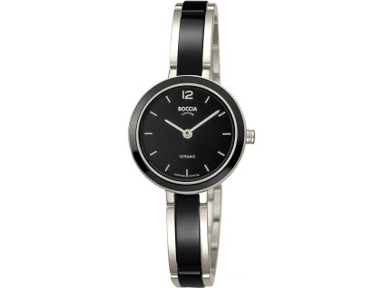 Dámské hodinky Boccia 3333-02 Ladies Watch Ceramic Titanium 29mm 5ATM