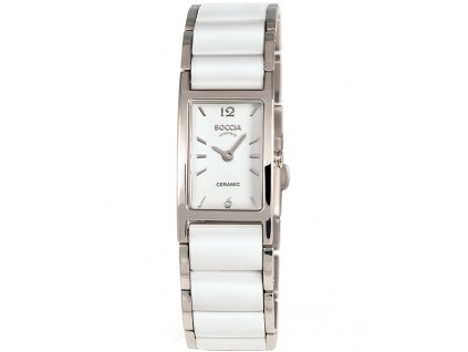 Dámské hodinky Boccia 3201-01 ladies watch ceramic titanium 19mm 5ATM