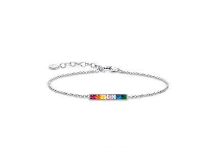 Thomas Sabo A2068-477-7 Stone Rainbow Bracelet Ladies