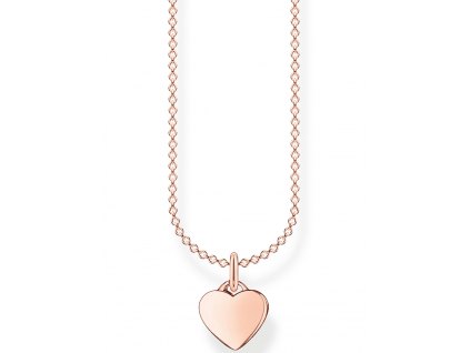 Thomas Sabo KE2049-415-40 Heart Ladies Necklace, adjustable