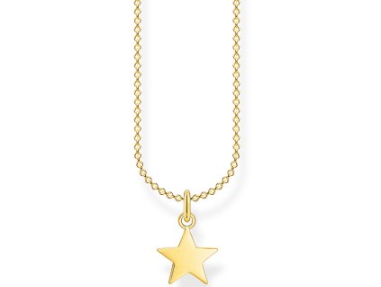 Thomas Sabo KE2053-413-39 Star ladies necklace, adjustable