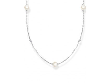 Thomas Sabo KE2125-167-14 Pearl ladies necklace, adjustable