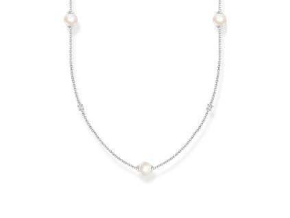 Thomas Sabo KE2125-167-14 Pearl ladies necklace, adjustable