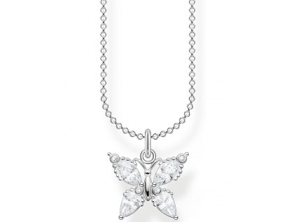 Thomas Sabo KE2101-051-14 Butterfly Ladies Necklace, adjustable