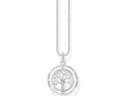 Thomas Sabo KE2148-643-14 Tree of Love Ladies Necklace, adjustable