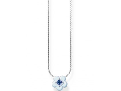 Thomas Sabo KE2185-496-1 Flower Ladies Necklace, adjustable