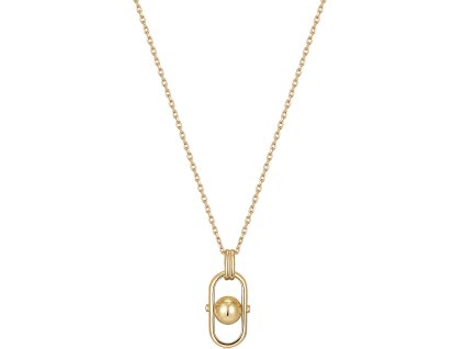 ANIA HAIE N045-03G Spaced Out Ladies Necklace, adjustable