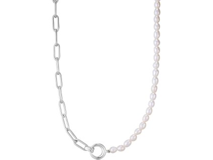 ANIA HAIE N043-01H Pearl Power Ladies Necklace, adjustable